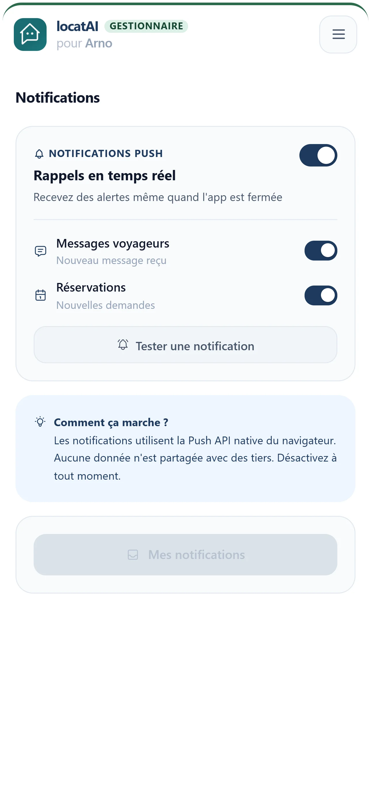 Notifications